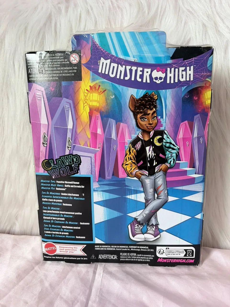 Clawd Wolf G3 Monster High Boneco - Foto 2