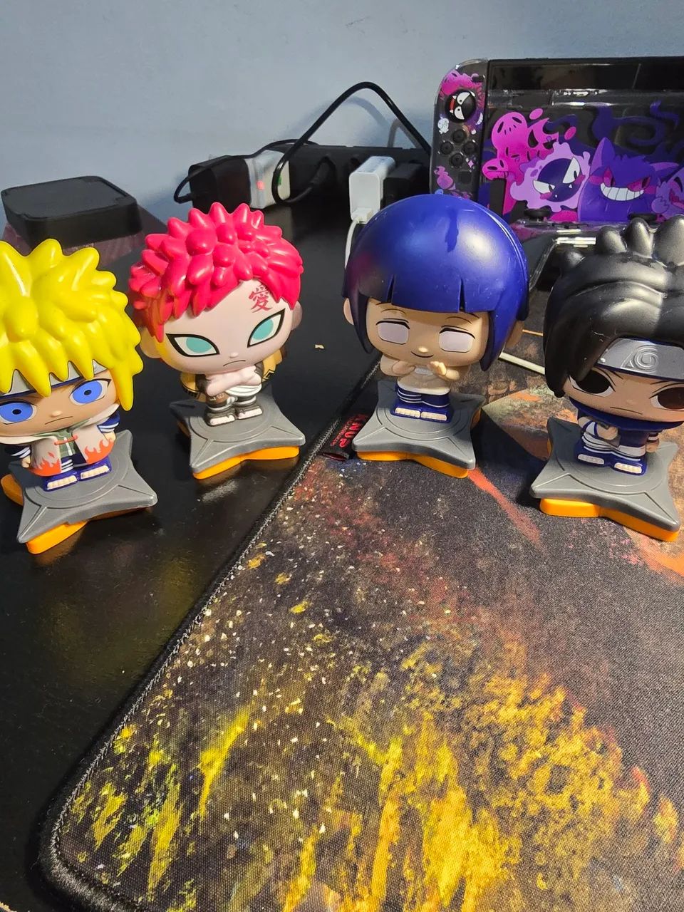 Bonecos Naruto Burger King 