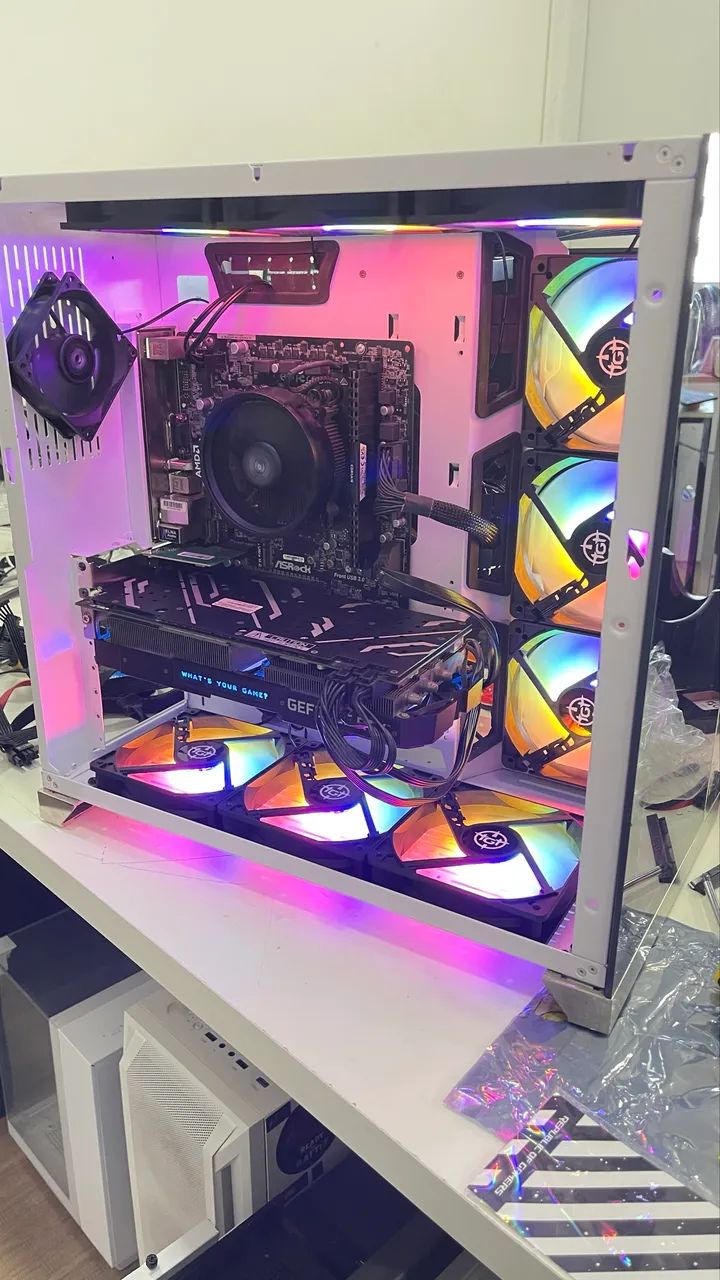 PC GAMER RTX 2070 8GB + Ryzen 5 5500 - Foto 4