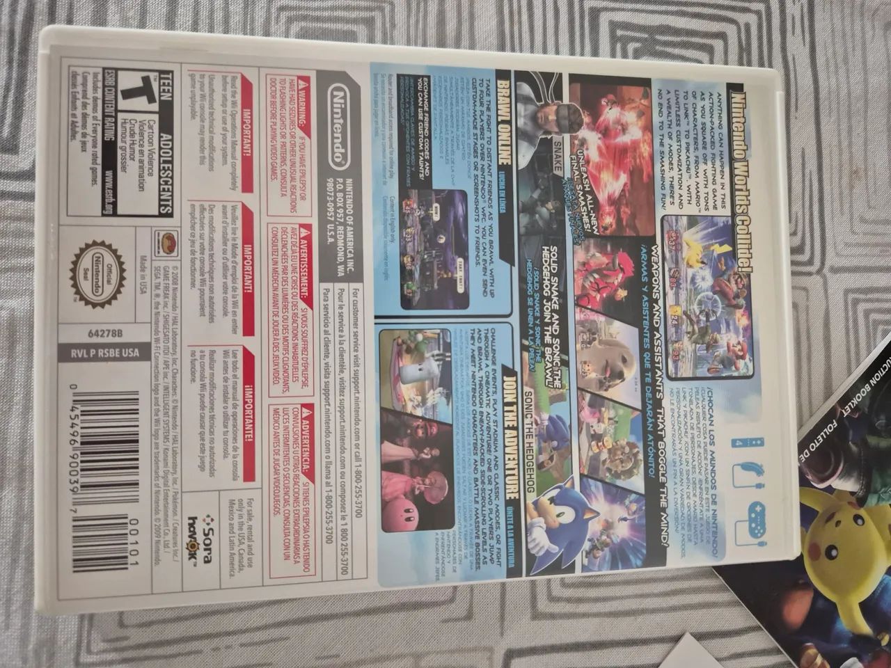 Super Smash Bros Brawl - Wii - Foto 3