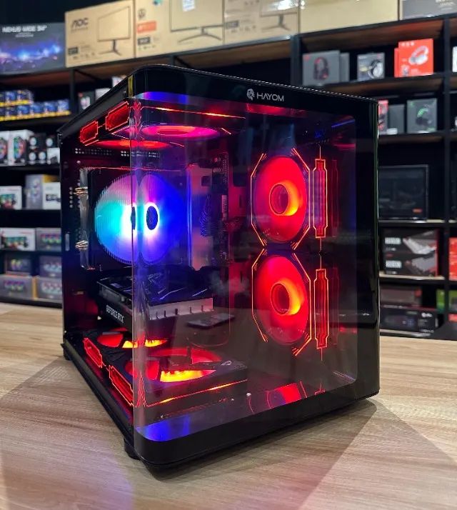 (LOJA FÍSICA) Pc Gamer ryzen 5 5500 + Rtx 3050 3200mhz, 16GB - Foto 4