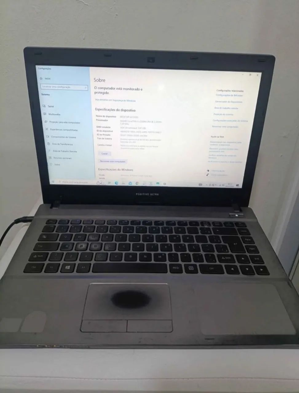 Notebook positivo 
