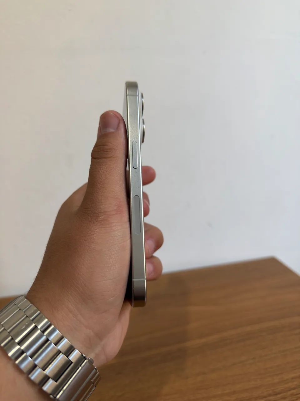 Iphone 15 Pro 128gb Branco - Foto 5