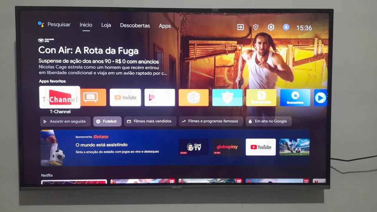 Smartv 50 polegadas ótima TV com vários recursos fáceis de usar - Foto 2