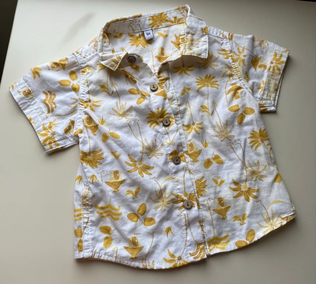 Conjunto Bebê 6M - Lindo e Estiloso | Camisa + Bermuda - Foto 2