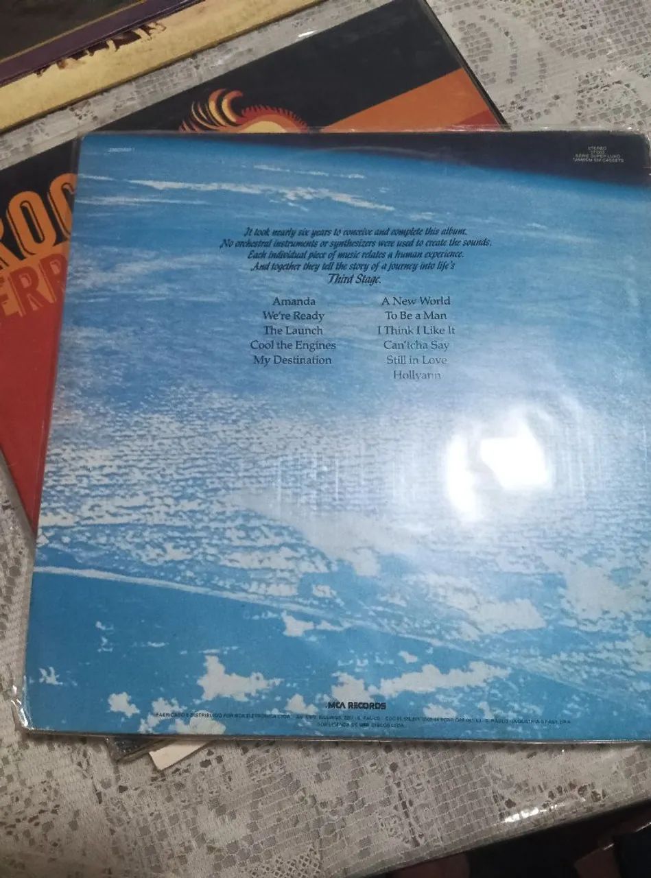 LP disco de vinil Boston third stage gatefold - Foto 2