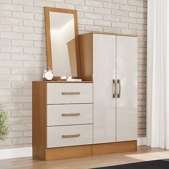 Cômoda/Multiuso B700 com Espelho - Entrega/Montagem Grátis para Fortaleza - Foto 2