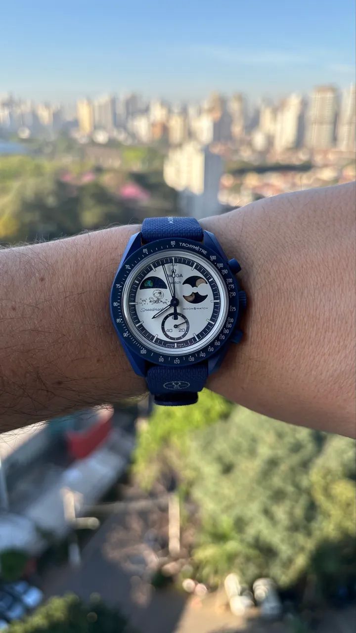 Omega x Swatch - Moonswatch - Mission To Earthphase - Moonshine