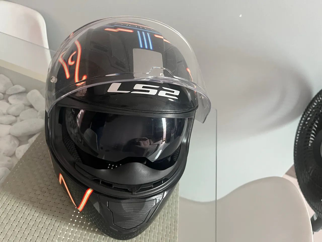 Capacete ls2 + flash