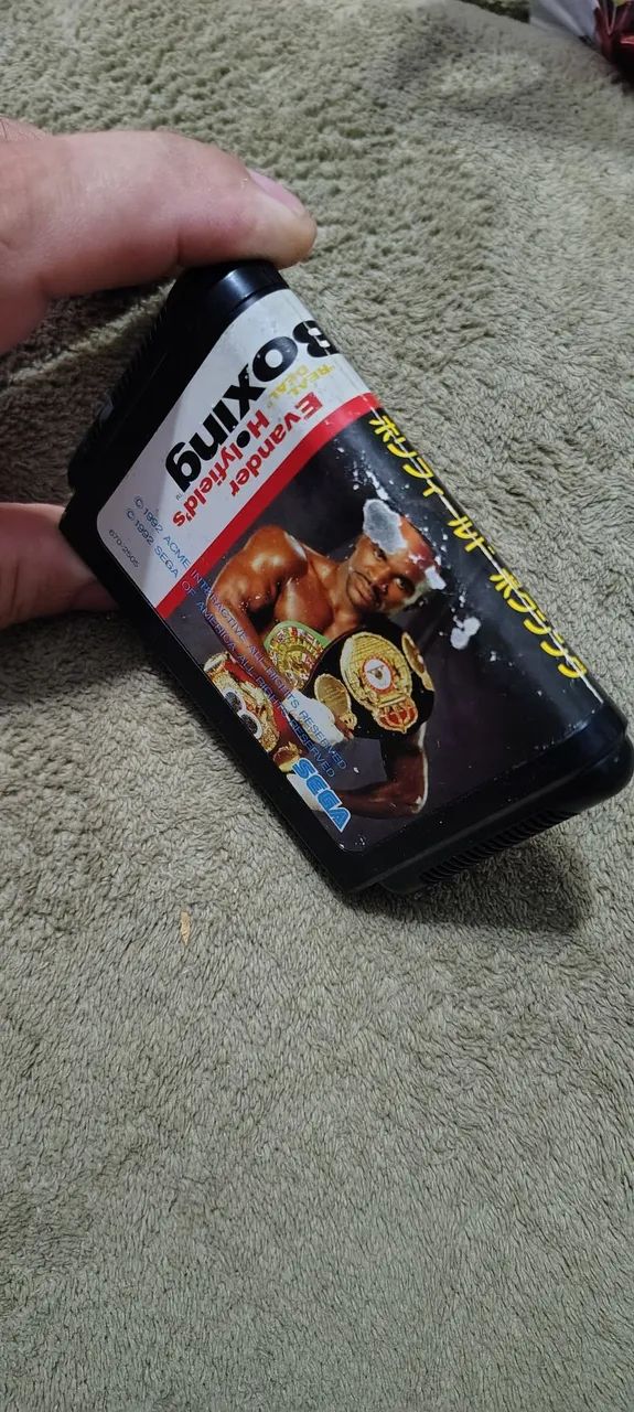 jogo original boxing de mega japonês 