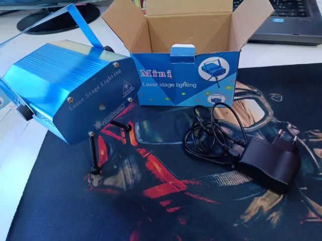 Mini Projetor Holográfico Laser Stage Lighting