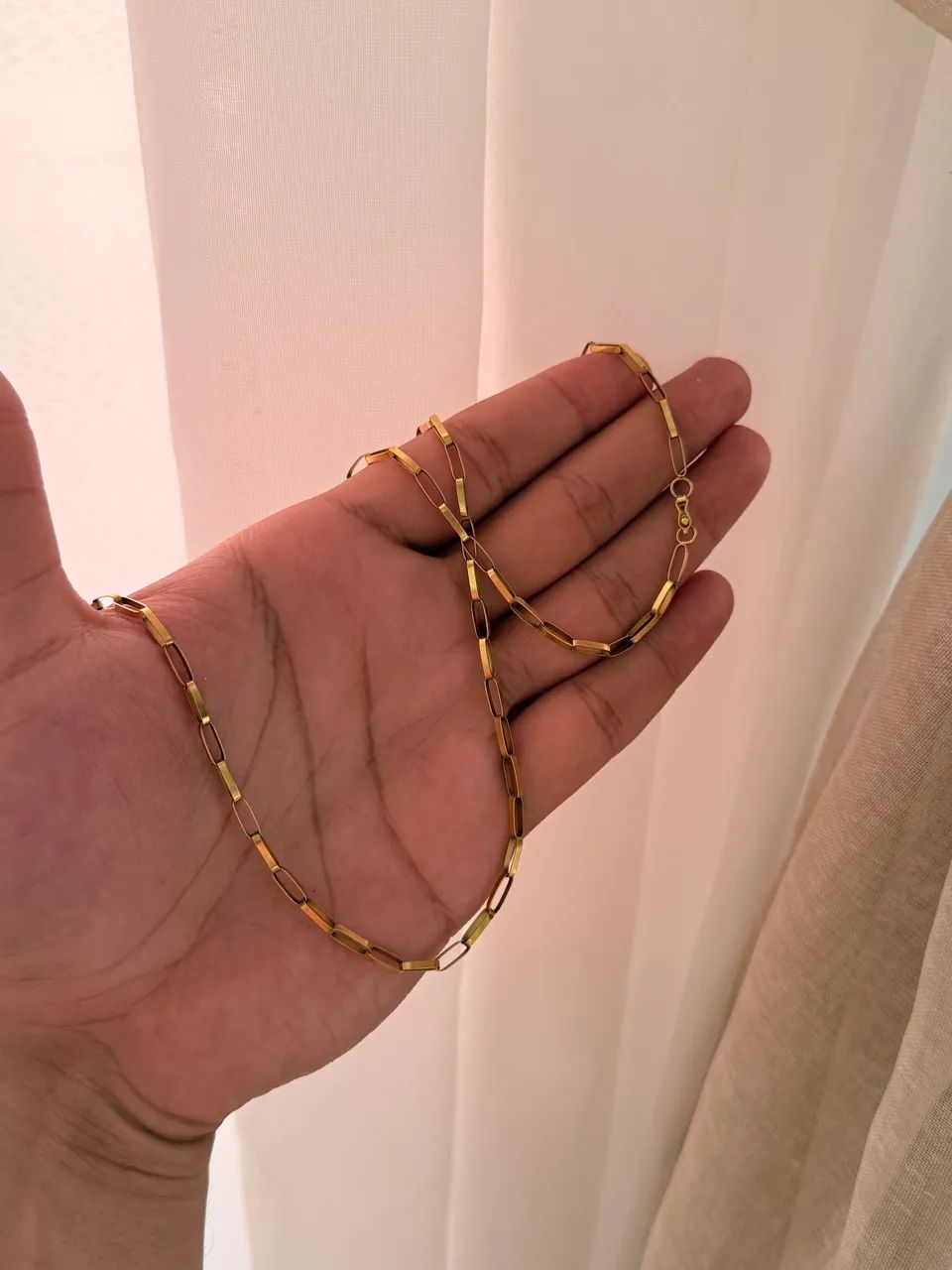 Cordão de ouro 18K Maciço  - Foto 4