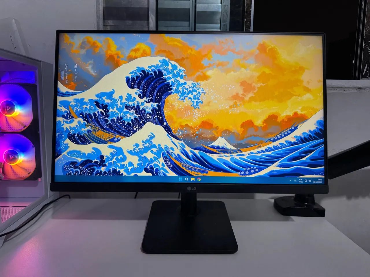 Monitor LG 24p iPS 100hz Impecável
