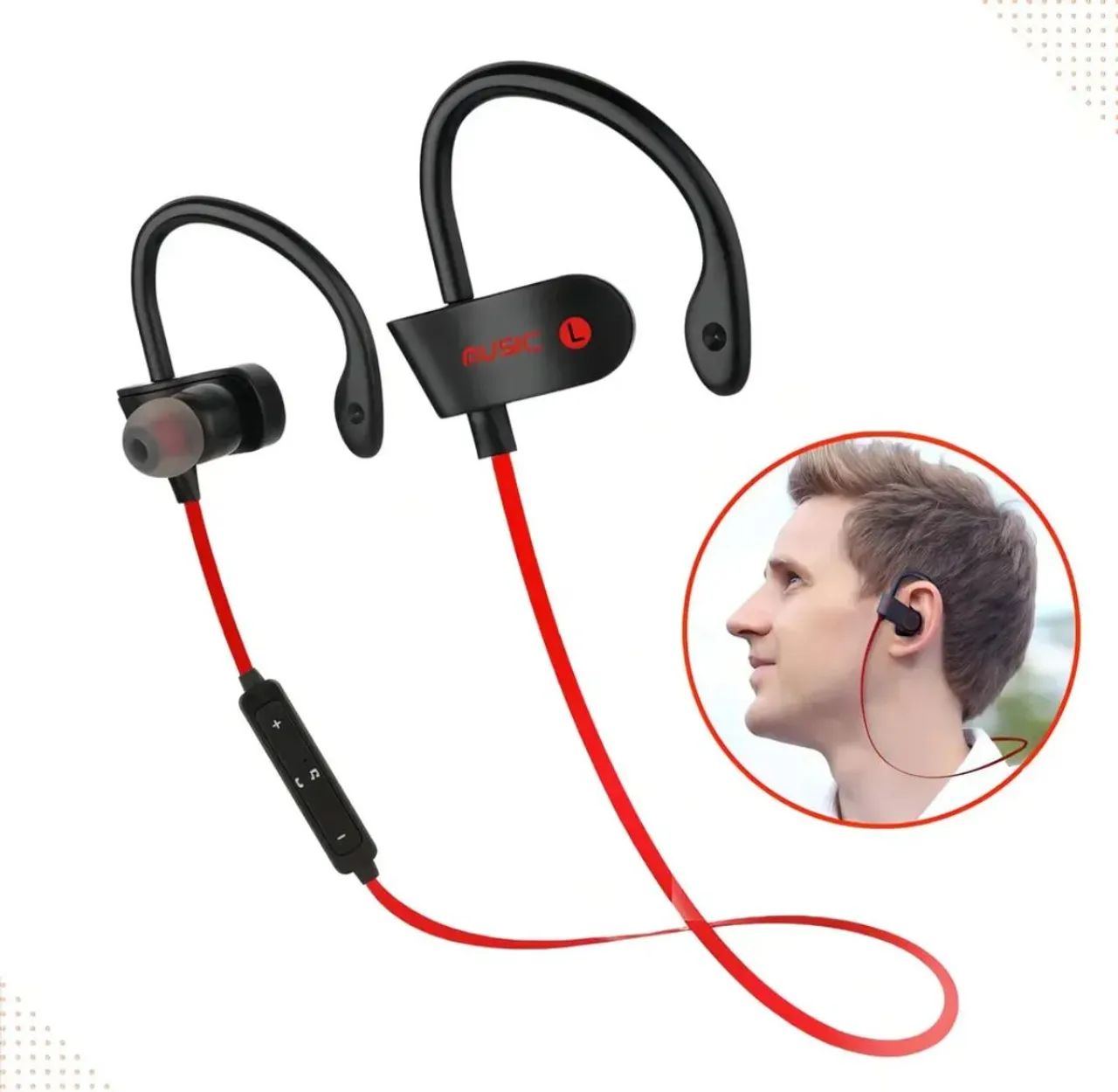 Fone de ouvido sem fio Bluetooth  - Foto 4