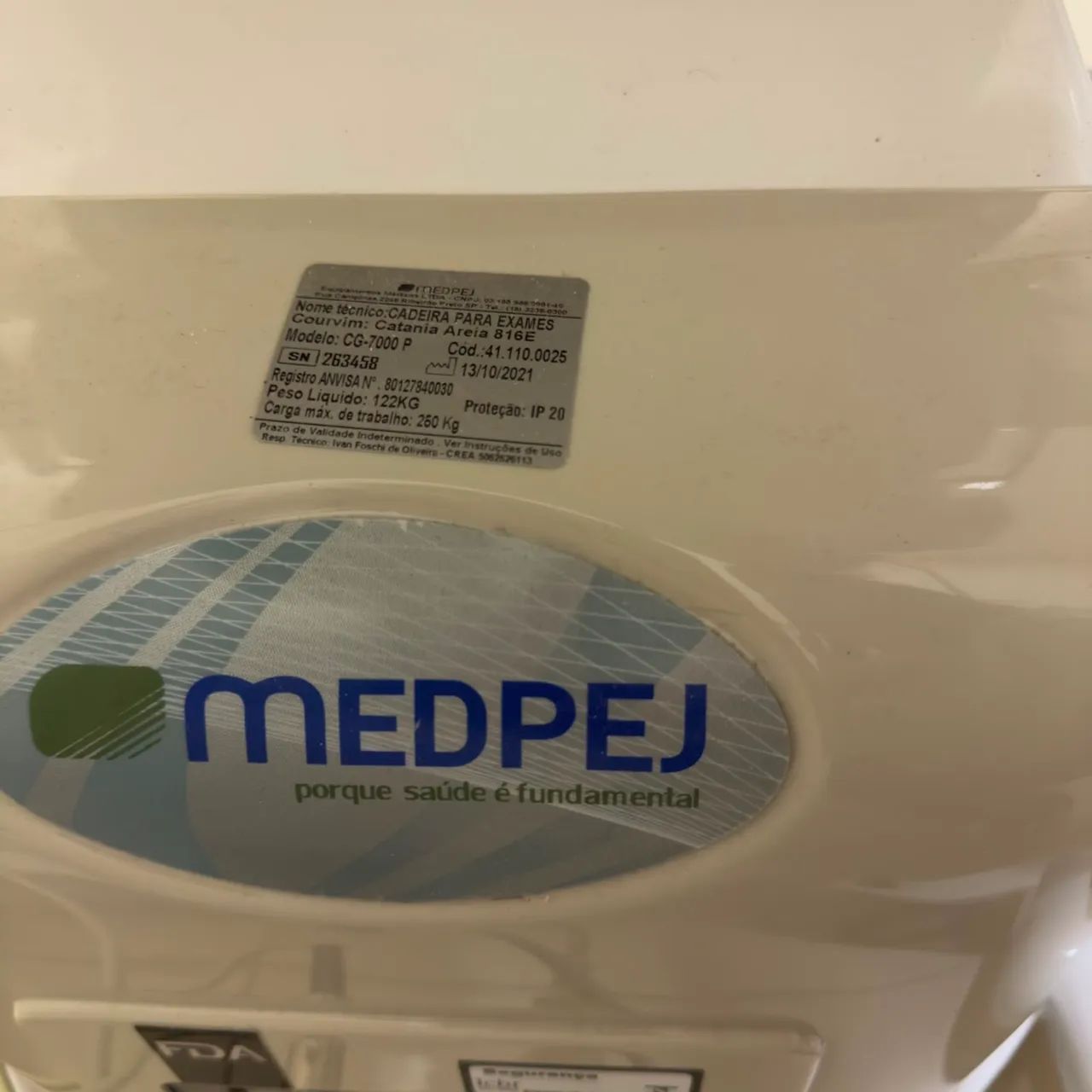 CADEIRA PARA EXAME MEDPEJ  - Foto 4
