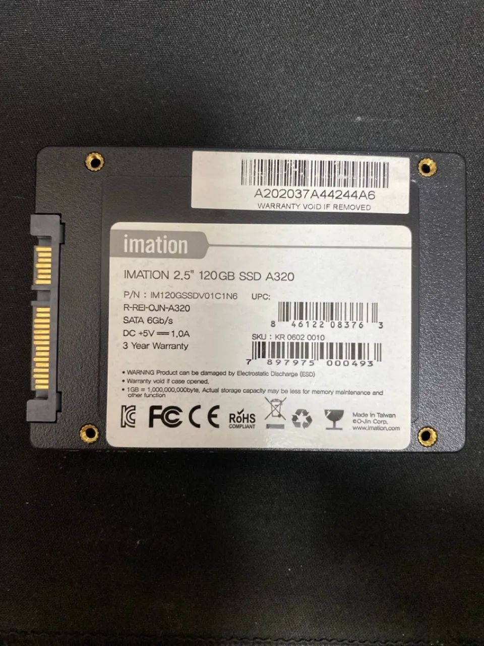 SSD Sata 120GB Imation A320