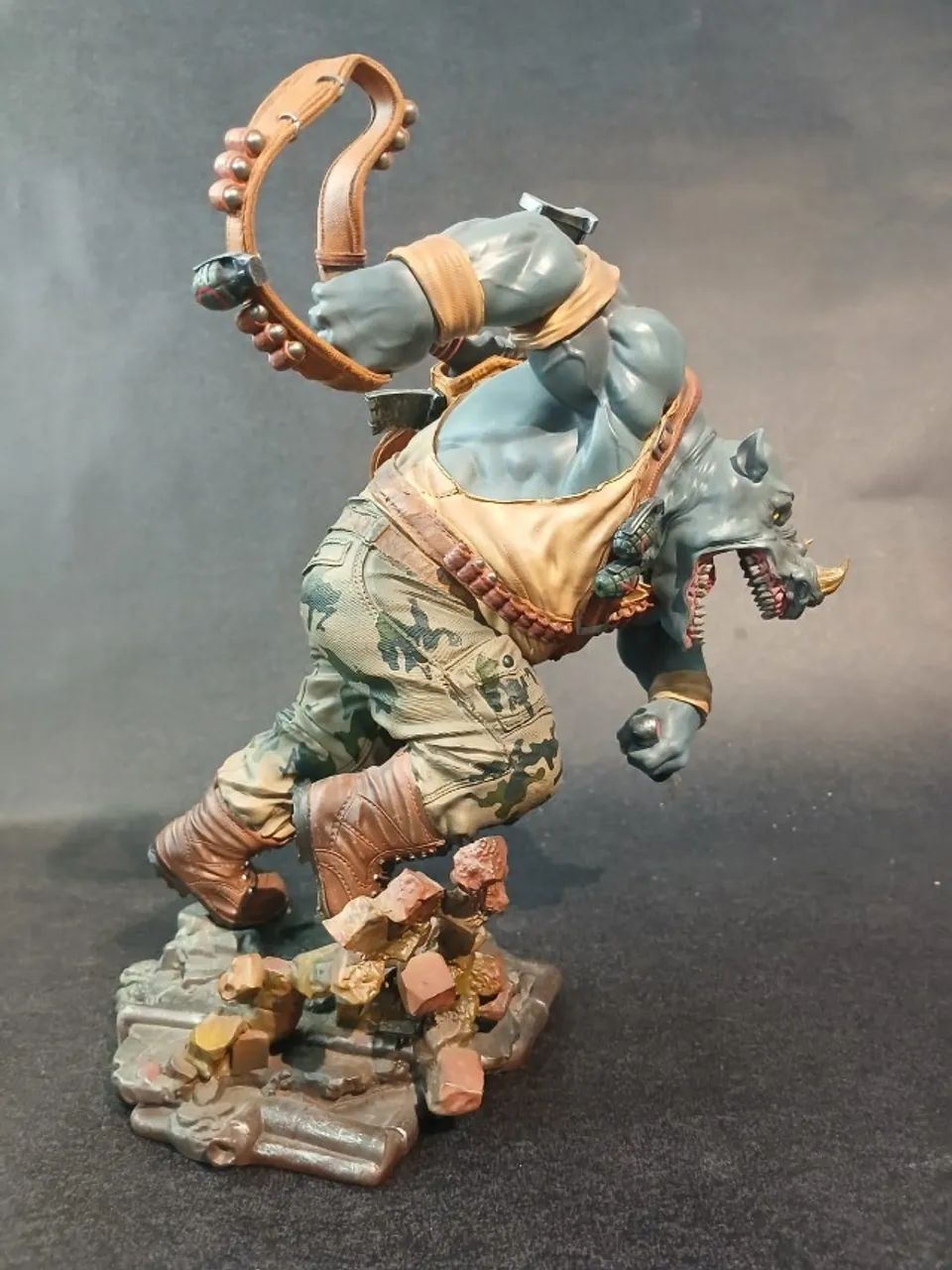 Estátua Rocksteady - Tmnt - Bds Art Scale 1/10 Iron Studios (Usado) - Foto 4