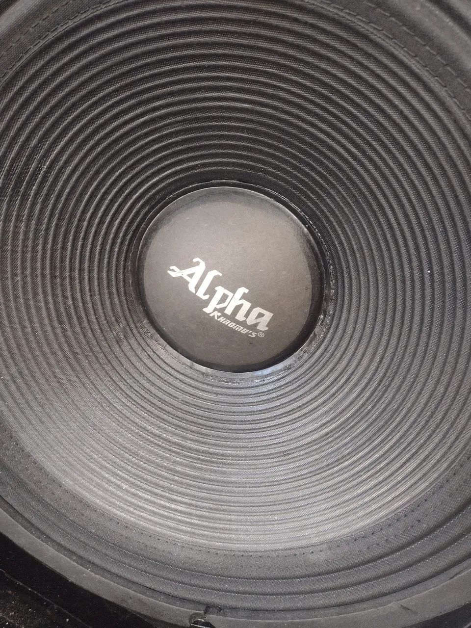 Altofalante de 18 polegadas Alpha kromus 1200watts