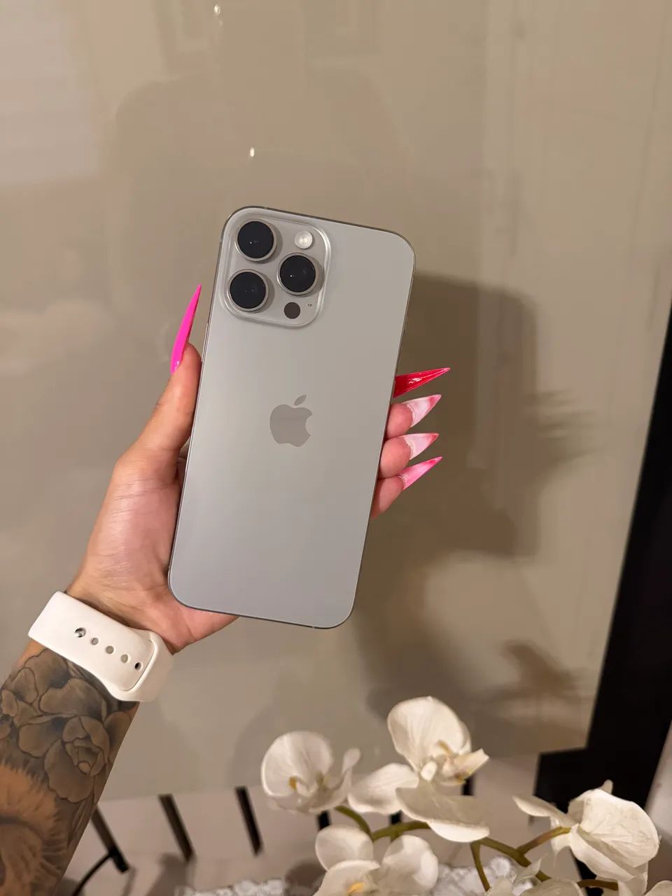 iPhone 16 Pro Max 256gb Titânio Natural