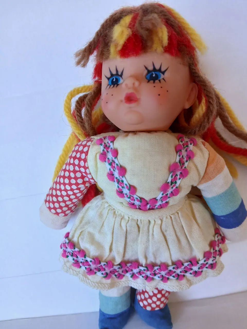 Boneca antiga Emília da Estrela 18 cm - Foto 2