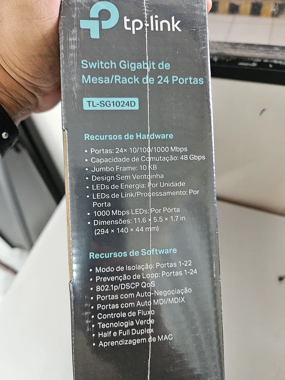 Switch Tplink Gigbit 24 portas - Foto 4