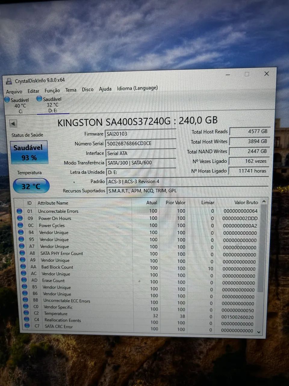 SSD KINGSTON 240GB