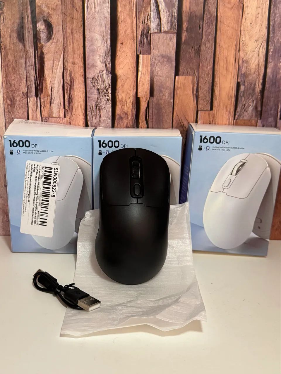 Mouse Sem Fio via Dongle/Bluetooth