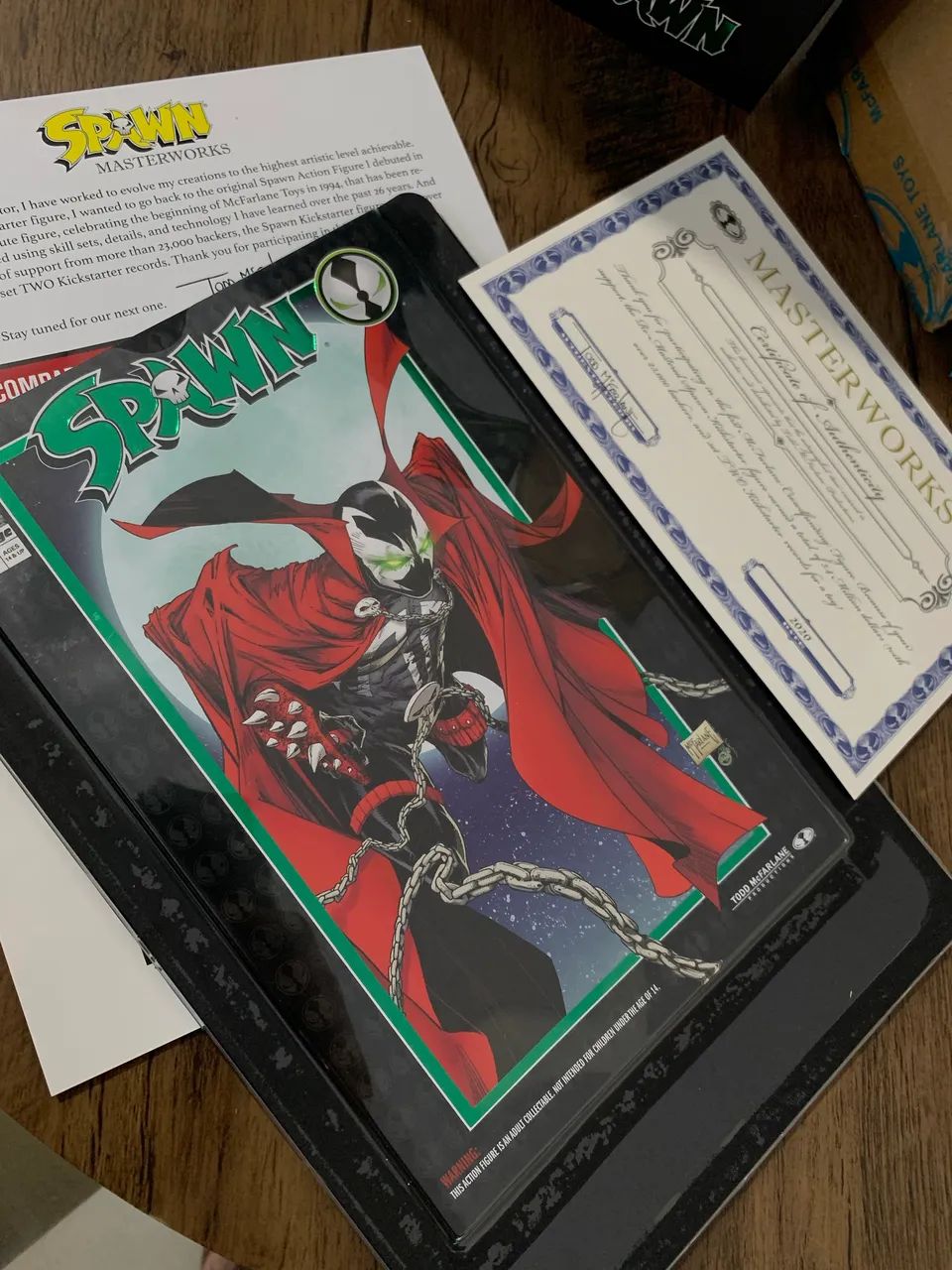 Spawn modern kickstarter Mcfarlane Novo  - Foto 4