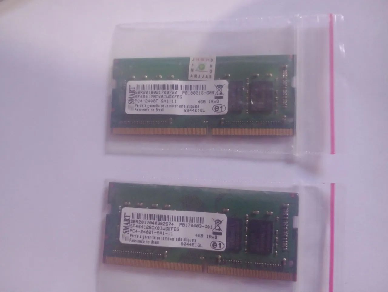 DDR4 - 4Gb - Notebook - SMART - 2 UNIDADES 