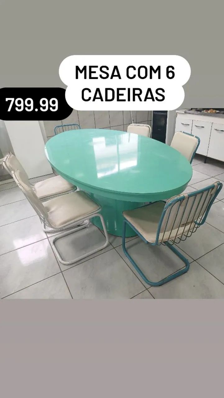 Mesa com cadeiras 