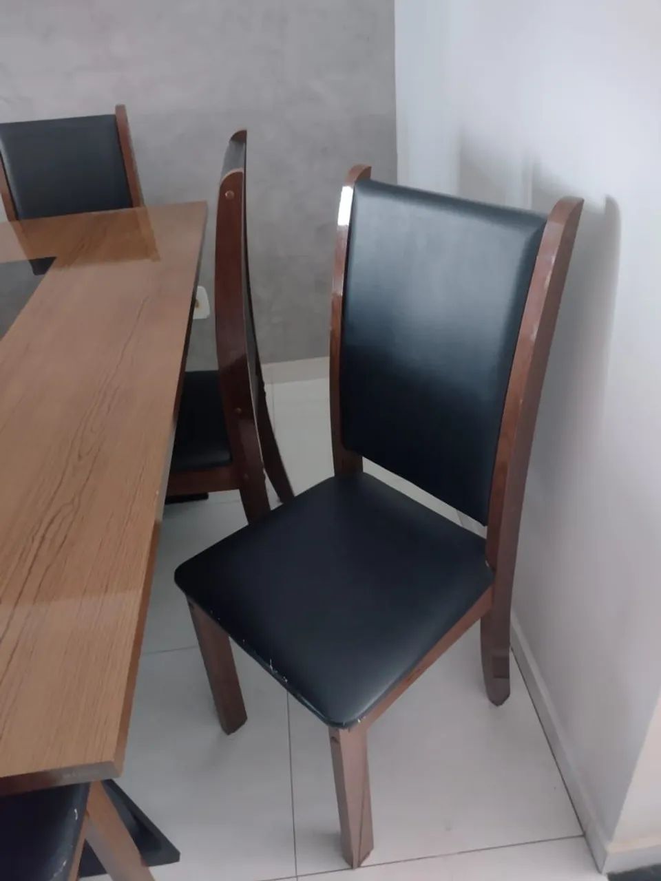 Linda mesa de jantar com 6 cadeiras  - Foto 2