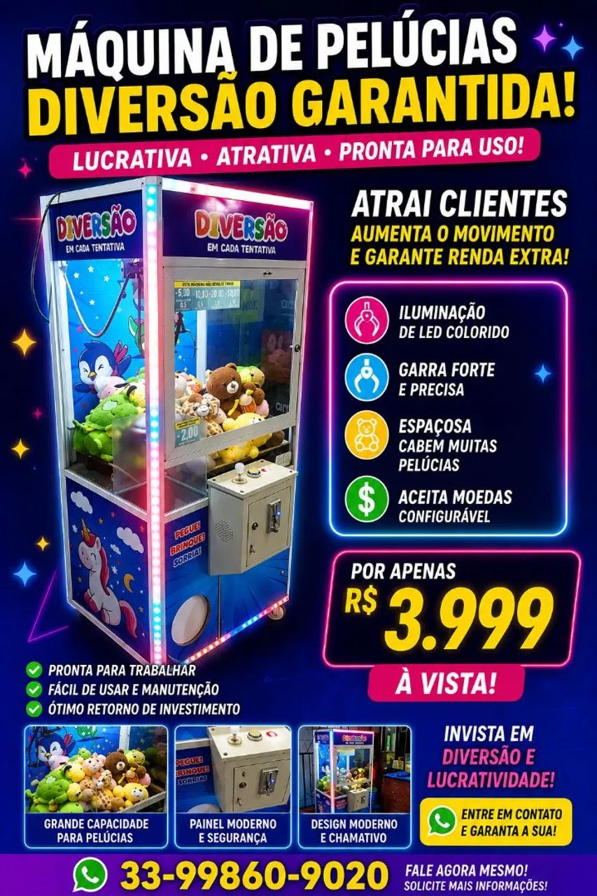 Máquina de Pelúcia 