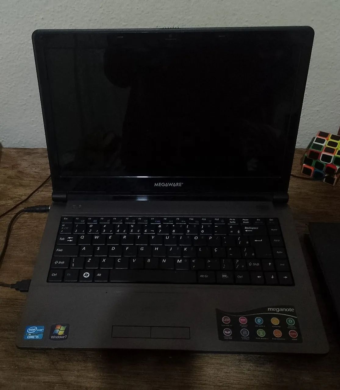 Notebook MEGAWARE - i5 | 4GB RAM | 466GB + kit teclado e mouse - Foto 4