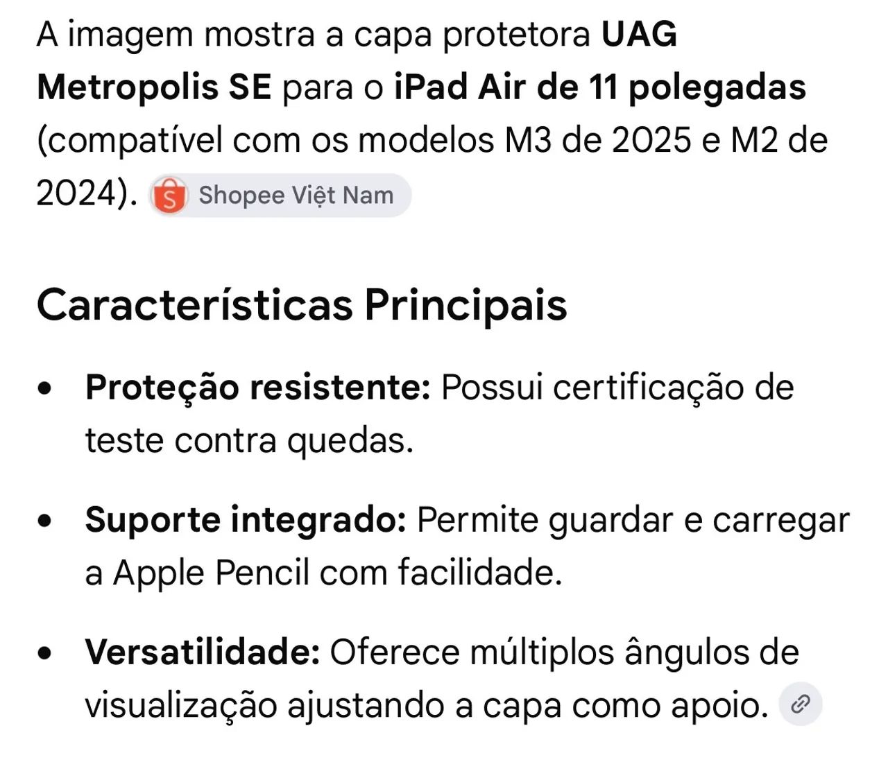Capa para iPad Air de 11 polegadas  - Foto 3