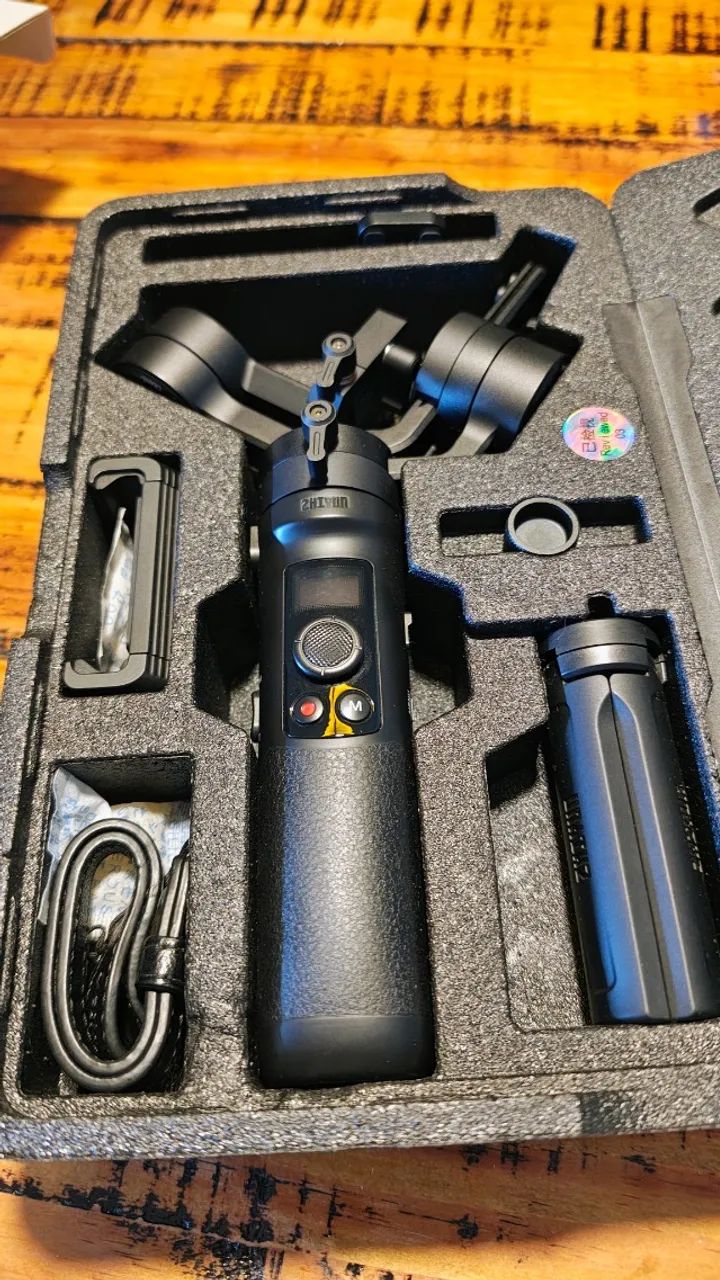 Estabilizador Zhiyun Crane M2 3 Eixos Gimbal Câmera ou Celular - Foto 5