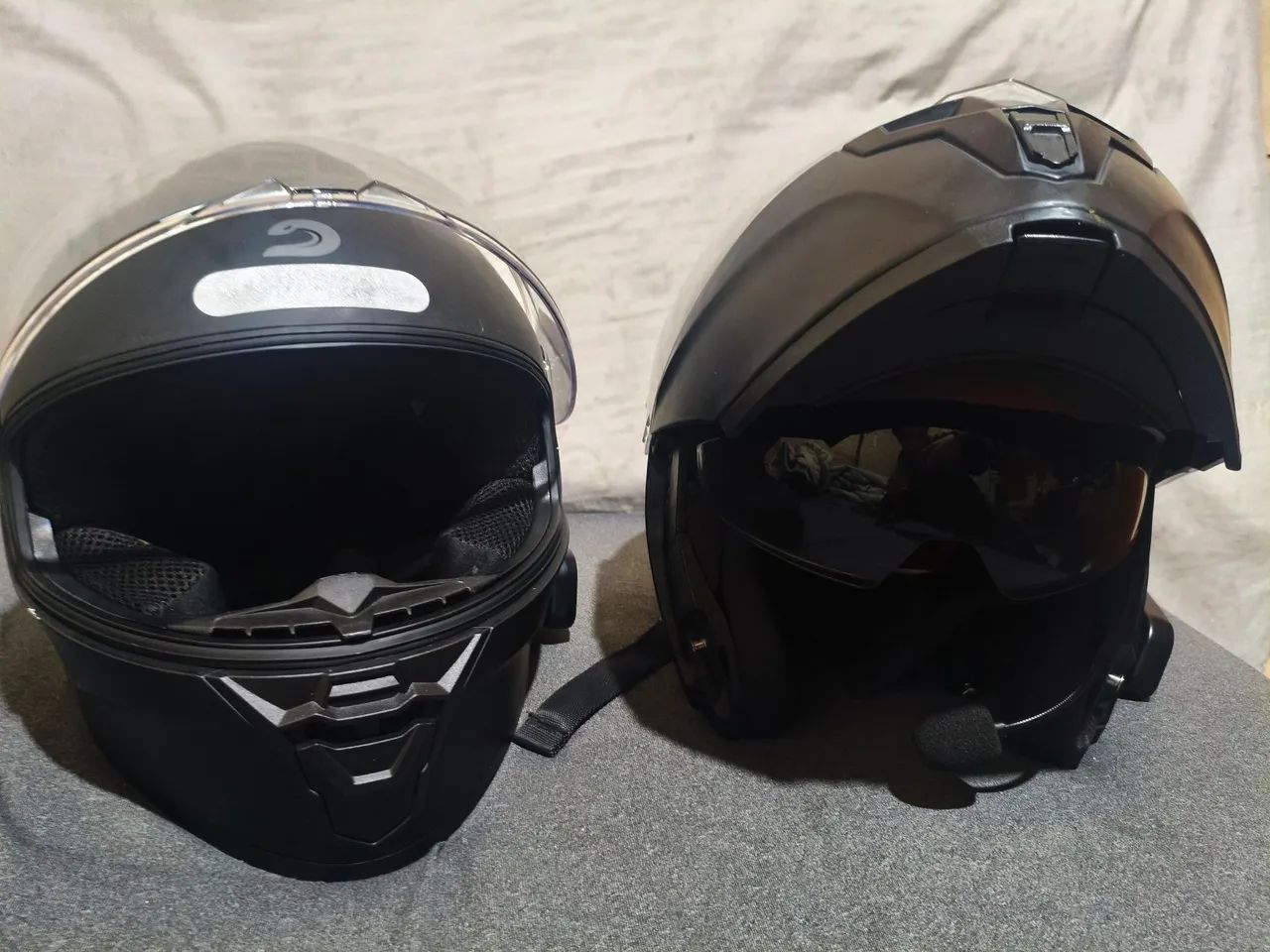 Capacetes Race tech com intercomunicador v6