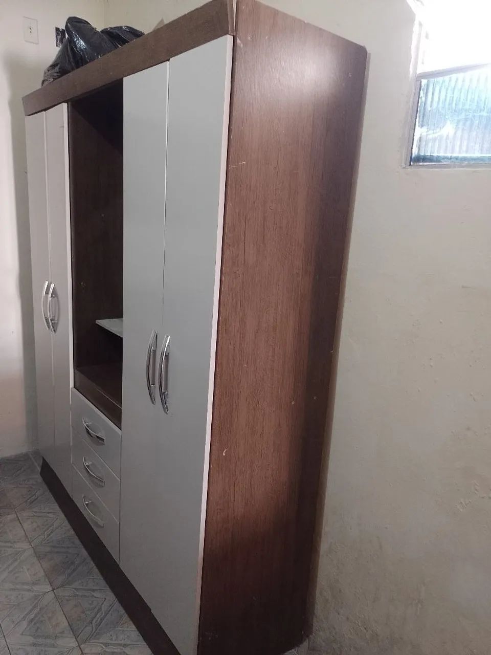 VENDO GUARDA ROUPA USADO - Foto 3