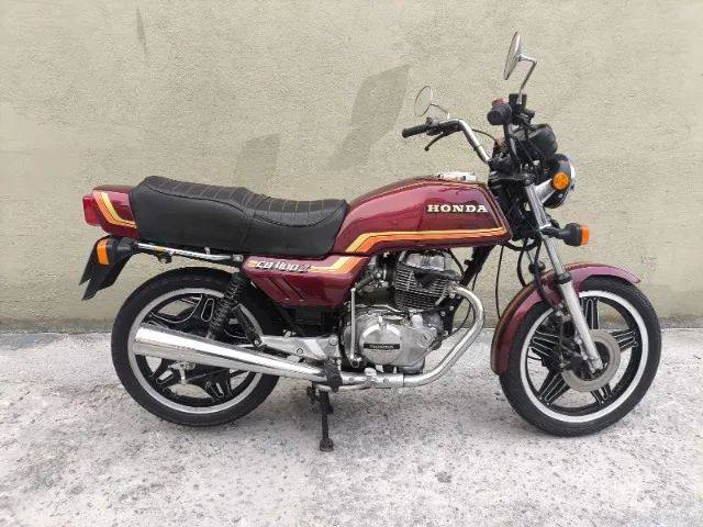 CB 400 II 1982 Placa Preta