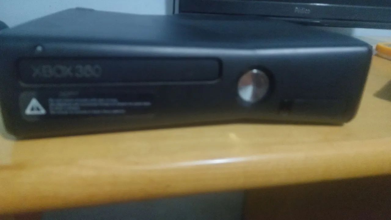 xbox 360 slim preto jogos e kinect