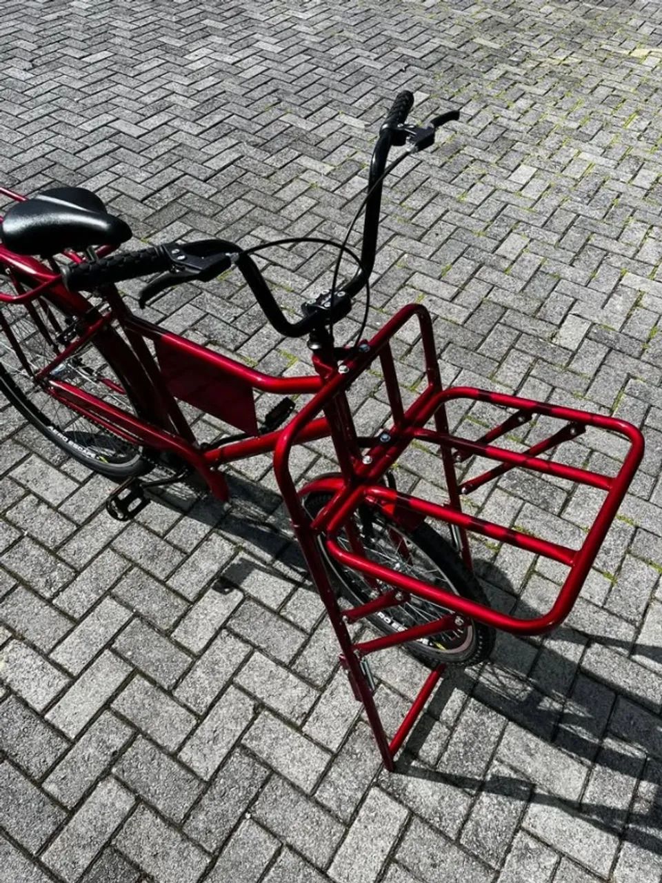 Bicicleta cargueira reforçada nova  - Foto 2