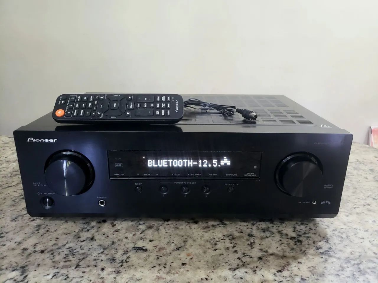 Receiver Pioneer Dolby Atmos, Bluetooth, 4K, USB - VSX-534 - Foto 3