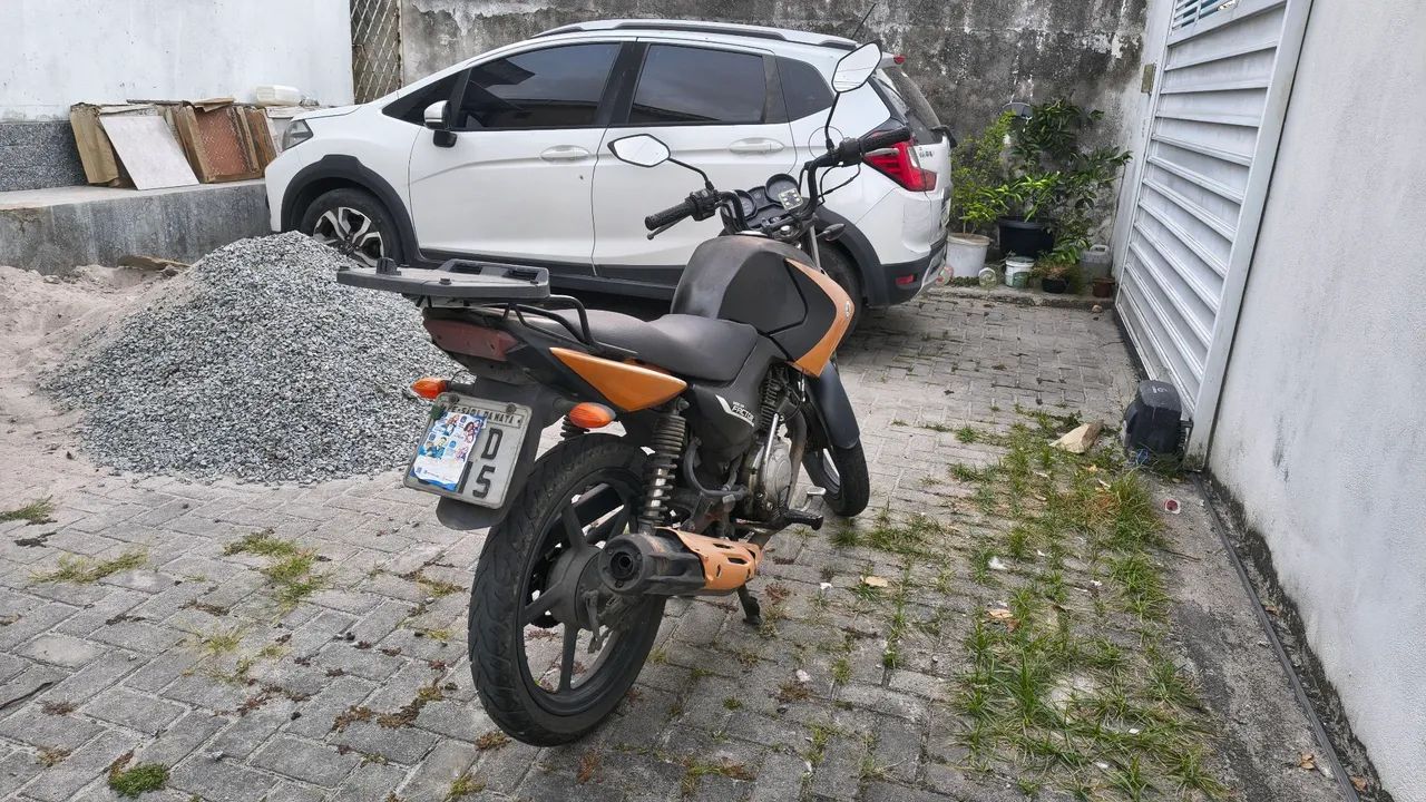 Factor 125cc 2012 com jogo de rodas - Foto 3