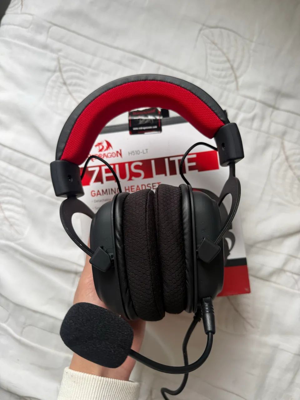 Fone Gamer Redragon Zeus Lite  - Foto 3