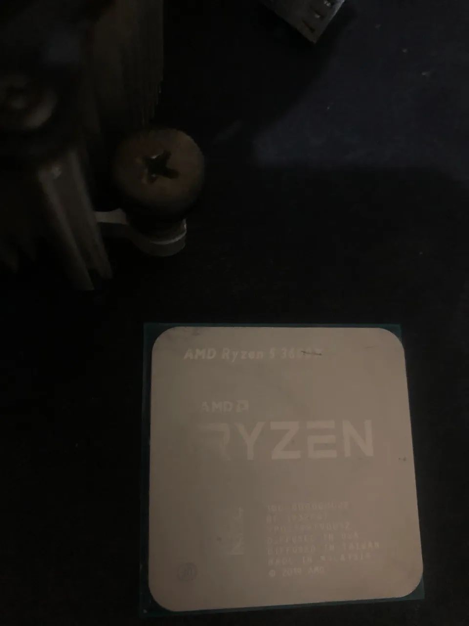 Ryzen 3600x com cooler original