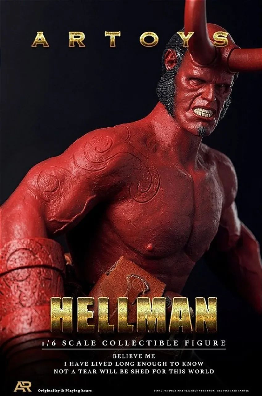 Boneco Action Figure Hellboy - Artoys 1/6 Geek - Foto 3