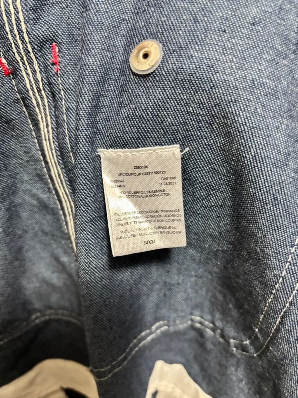 Jardineira Dickies azul - Foto 3