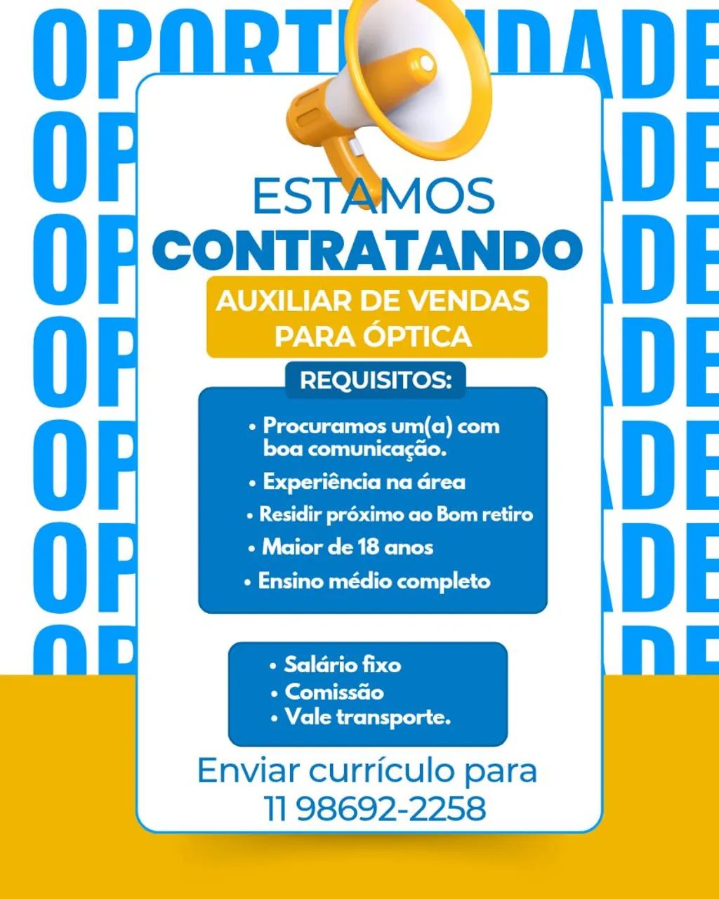 Para o Bom Retiro 