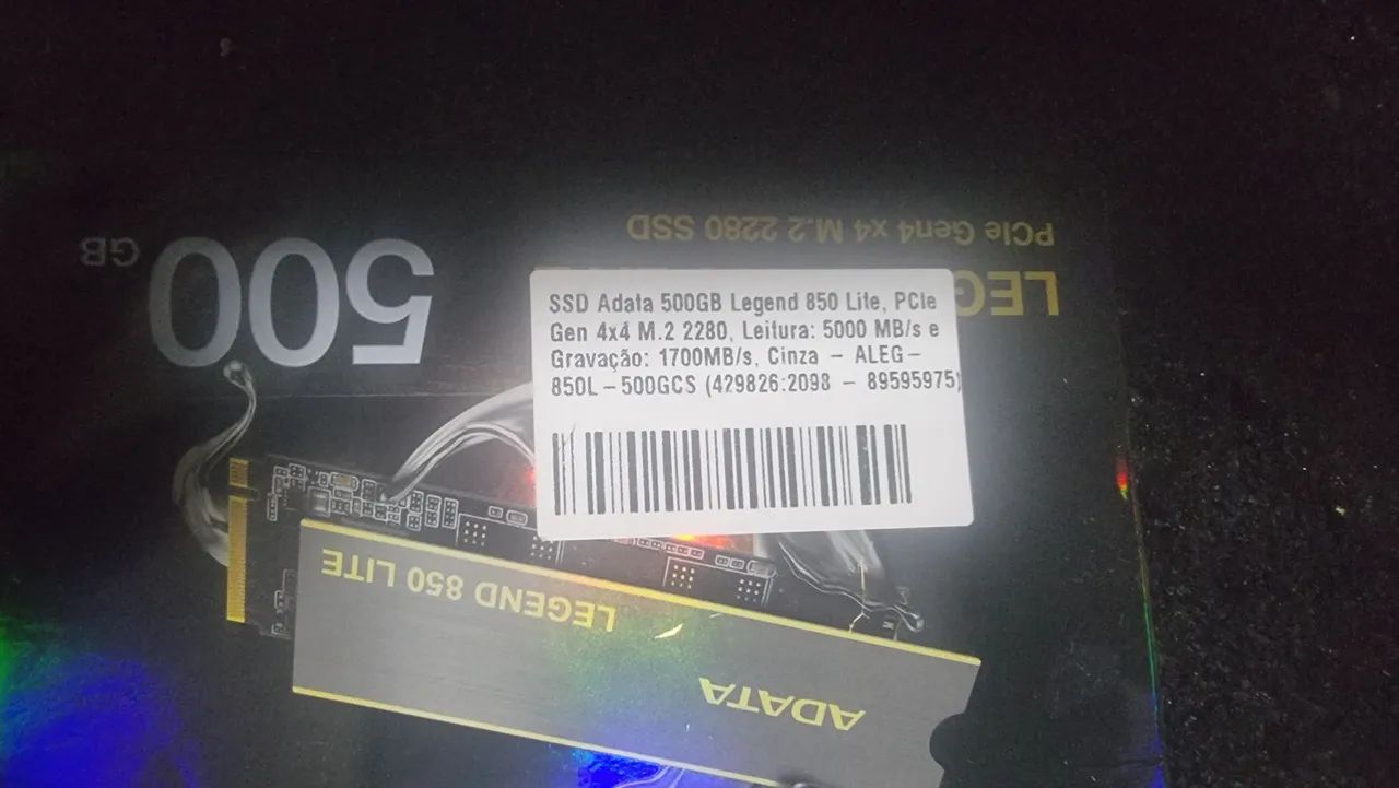 Ssd m2 500gb ADATA 
