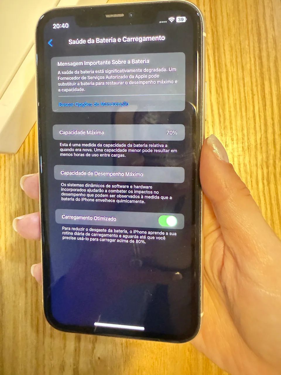 iPhone 11 256 GB Branco (Usado)  - Foto 5