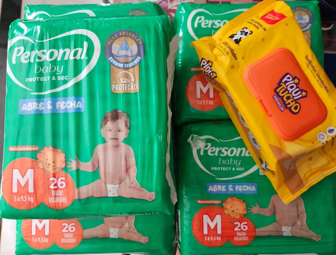 Kit Fralda Personal TAM M